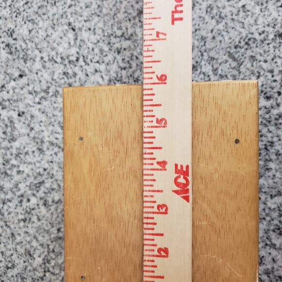 VTG Locking Wood Marquetry Handmade Jewelry Trinket‎ Box Intricate Inlaid w/ Key - Picture 16 of 16